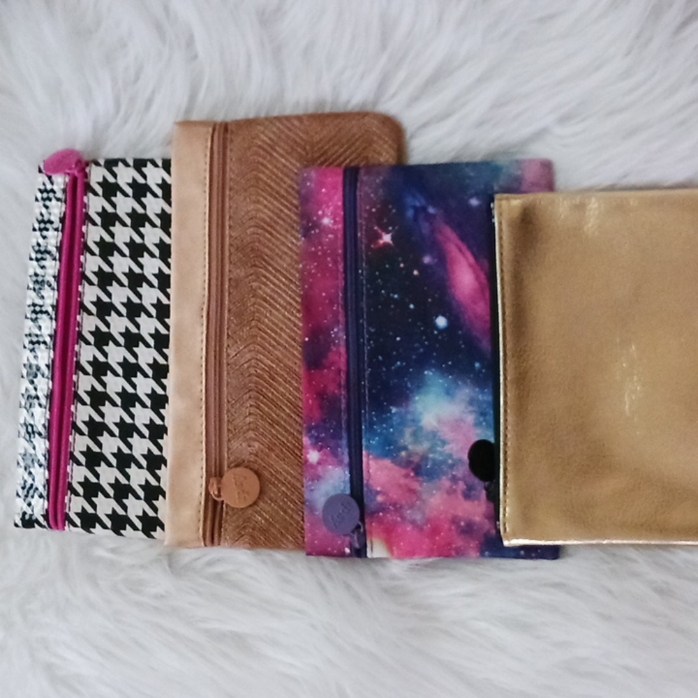 Ipsy Makeup Bags Bundle of 4